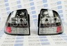 Светодиодные черные задние фонари (Китай) для Лада Приора