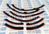 Защитные накладки на колесные арки узкие АртФорм для Рено Дастер 2010-2015 г.в.