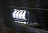 Светодиодные (LED) противотуманные фары Sal-Man 4 полосы 40W 3600lux для ВАЗ 2110-2112, 2113-2115, Шевроле Нива (до рестайлинга)