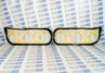 Подиумы VS-Avto 5-компонентные 20х20х16см и 2 рупора на передние двери для Лада Веста