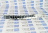 Декоративная решетка радиатора 4 лопасти узкие, хром для Лада Приора