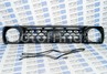 Решетка радиатора Titan с защитным покрытием и местом под шильдик Ладья для Лада 4х4 (Нива)