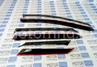 Дефлекторы (Ветровики) Cobra Tuning на опускные окна и задние глухие форточки для Лада Веста SW, Веста SW Кросс