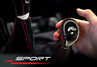 Ручка КПП с пыльником Ferrum Group Sport обшитая экокожей для Лада Веста