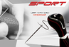 Ручка КПП с пыльником Ferrum Group Sport обшитая экокожей для Лада Веста