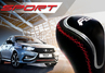 Ручка КПП с пыльником Ferrum Group Sport обшитая экокожей для Лада Веста