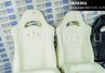 Комплект для сборки сидений Recaro экокожа с алькантарой (цветная строчка Ромб/Квадрат) для ВАЗ 2111, 2112, Лада Приора хэтчбек, универсал
