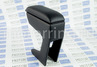 Подлокотник бокс ArmAuto из экокожи с магнитной застежкой для Nissan Terrano, Renault Duster 2009-2021 г.в., Logan 2005-2013 г.в., Sandero 2007-2012 г.в., Daewoo Matiz
