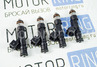 Комплект форсунок BOSCH 502 для ВАЗ 2108-21099, 2110-2112, 2113-2115, Лада Калина, Приора, 4х4 (Нива)