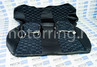 Комплект анатомического салона Recaro в сборе экокожа с алькантарой (строчка Соты) для ВАЗ 2108-21099, 2113-2115, 5-дверная Нива 2131