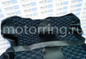 Комплект анатомического салона Recaro в сборе экокожа с алькантарой (строчка Соты) для ВАЗ 2108-21099, 2113-2115, 5-дверная Нива 2131