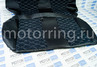 Комплект анатомического салона Recaro в сборе экокожа с алькантарой (строчка Соты) для ВАЗ 2108-21099, 2113-2115, 5-дверная Нива 2131