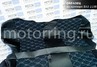 Комплект анатомического салона Recaro в сборе экокожа с алькантарой (строчка Соты) для ВАЗ 2110, Лада Приора седан