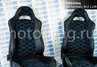 Комплект анатомического салона Recaro в сборе экокожа с алькантарой (строчка Соты) для 3-дверную Лада 4х4 (Нива) 21213, 21214