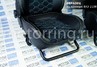 Комплект анатомического салона Recaro в сборе экокожа с алькантарой (строчка Соты) для 3-дверную Лада 4х4 (Нива) 21213, 21214