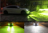 Диодные ПТФ Sal-Man Lime двухцветные (бело-синий 6000К и Лайм) 50W 4600lux для Лада Гранта FL, Веста, Веста NG, Икс Рей, Нива Урбан, Искра, Ларгус FL, Рено