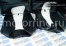 Обивка (не чехлы) сидений Recaro экокожа (центр с перфорацией и цветной строчкой Ромб/Квадрат) для ВАЗ 2111, 2112, Лада Приора хэтчбек, универсал