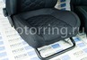 Комплект анатомического салона Recaro в сборе ткань с черной тканью 10мм (цветная строчка Соты) для ВАЗ 2108-21099, 2113-2115, 5-дверная Нива 2131