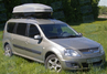 Автобокс Antares YUAGO (тиснение) с двухсторонним открыванием EuroLock 580 литров