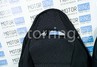 Обивка (не чехлы) сидений Recaro (черная ткань, центр Искринка) для ВАЗ 2110, Лада Приора седан