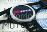 Спортивный руль Rtech обод из экокожи с цветными вставками для ВАЗ 2108-21099, 2110-2112, 2113-2115