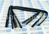 Уплотнители опускных стекол боковых дверей верхние рамочные для Шевроле Нива, Лада Нива Тревел