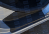 Накладки на порожки ТюнАвто в проем дверей для Renault Logan 2 с 2012 г.в.