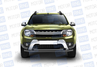 Защита переднего бампера PT Group двойная (51, 63мм) серебристая (Искра) для Renault Duster с 2016 г.в., Nissan Terrano с 2014 г.в.