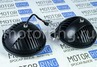 Светодиодные фары TheBestPartner 7 дюймов черные с линиями и LED кольцом повторителя поворотника и ДХО для ВАЗ 2101, 2102, Лада 4х4, Нива Легенд
