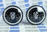 Светодиодные фары TheBestPartner 7 дюймов Череп черные с LED кольцом повторителя поворотника и ДХО для ВАЗ 2101, 2102, Лада 4х4, Нива Легенд