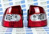 Задние фонари с диодными повторителями, стопами и габаритами для Лада Приора седан, хэтчбек