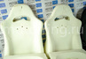 Комплект для сборки сидений Recaro экокожа гладкая с цветной строчкой Ромб/Квадрат для ВАЗ 2108-21099, 2113-2115, 5-дверная Нива 2131