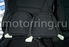 Обивка (не чехлы) сидений Recaro черная ткань (центр черная ткань 10мм) для ВАЗ 2111, 2112, Лада Приора хэтчбек, универсал