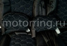 Обивка (не чехлы) сидений Recaro экокожа с алькантарой (цветная строчка Соты) для ВАЗ 2111, 2112, Лада Приора хэтчбек, универсал