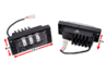 Светодиодные (LED) противотуманные фары Sal-Man 4 полосы 40W 3600lux для ВАЗ 2110-2112, 2113-2115, Шевроле Нива (до рестайлинга)