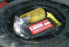 Бокс-органайзер КАРТ в нишу запасного колеса для Рено Дастер до 2015 г.в.