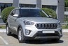 Решетка радиатора Creta Sport черная матовая с серебристыми вставками для Hyundai Creta