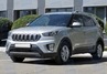 Решетка радиатора Creta Sport черная матовая с серебристыми вставками для Hyundai Creta