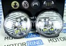 Светодиодные фары 90W с Bluetooth регулировкой цвета габаритов для ВАЗ 2101, 2102, Лада 4х4, Нива Легенд, УАЗ