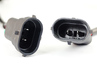 Двухцветные диодные ПТФ Sal-Man 50W 4600lux (бело-синий 6000К и желтый 3000К) 50W овальные для Мерседес Бенц