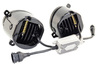 Диодные ПТФ Sal-Man 60W 5800lux 5 полос для Лада Калина, Калина 2, Гранта, Ларгус, Датсун до 2019 г.в., УАЗ Патриот