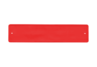 Рамка госномера силиконовая красная