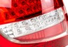 Диодные красно-белые фонари TheBestPartner с простым LED-поворотником для Лада Гранта, Гранта FL седан
