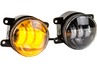 Двухцветные диодные ПТФ SL 30W 3000/6000к с регулировкой для Лада Гранта FL, Веста, Веста NG, Икс Рей, Ларгус FL, Нива Урбан, Искра, Рено