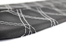 Накладки на вставки в двери ASM обшитые экокожей с цветной строчкой Ромб для Лада Гранта, Гранта FL, Калина 2, Датсун