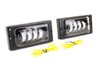 Диодные ПТФ Sal-Man 7 полос (ближний свет 60W и дальний 50W) для ВАЗ 2110-2112, 2113-2115, Шевроле Нива до рестайлинга 2009 года	