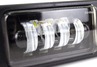 Диодные ПТФ Sal-Man 7 полос (ближний свет 60W и дальний 50W) для ВАЗ 2110-2112, 2113-2115, Шевроле Нива до рестайлинга 2009 года	