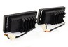 Диодные ПТФ Sal-Man 7 полос (ближний свет 60W и дальний 50W) для ВАЗ 2110-2112, 2113-2115, Шевроле Нива до рестайлинга 2009 года	