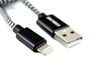 USB-кабель с разъемом Lightning в тканевой оплетке