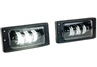 Диодные ПТФ Sal-Man 60W 5800lux 5 полос для ВАЗ 2110-2112, 2113-2115, Шевроле Нива до рестайлинга 2009 года